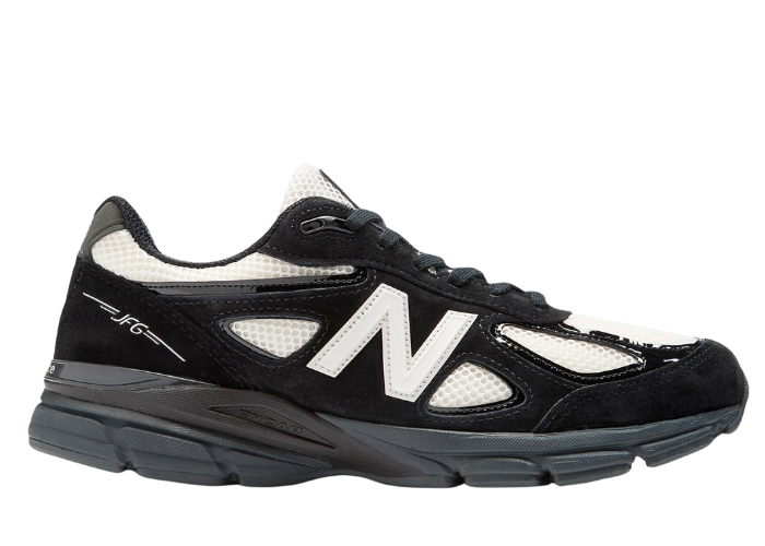 スニーカー New Balance 990v1 MiUSA Black White New Balance 990v1 Made In USA Black White for Sale